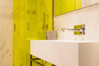 Bathroom detail in the Superior room, Hotel Milù